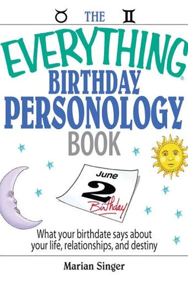 Capa de The Everything Birthday Personology Book
