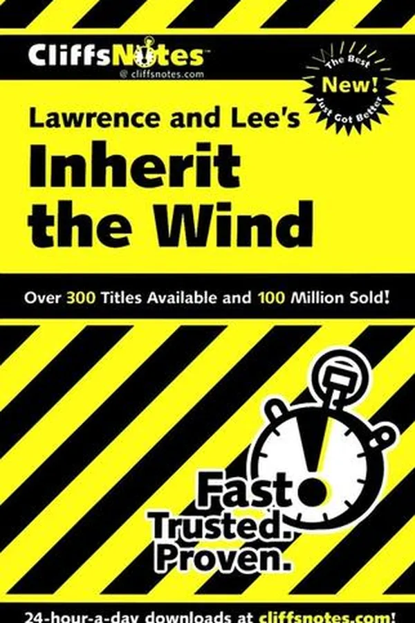 Capa de CliffsNotesTM Inherit the Wind