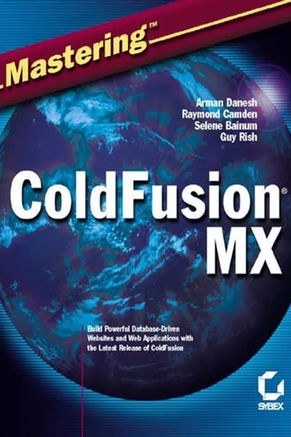 Capa de Mastering ColdFusion MX