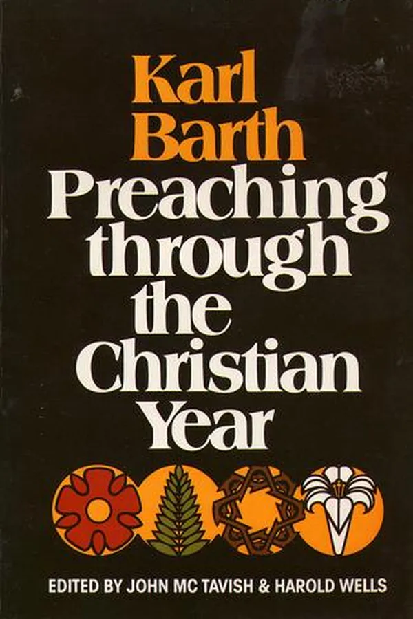 Capa de Karl Barth, preaching through the Christian year