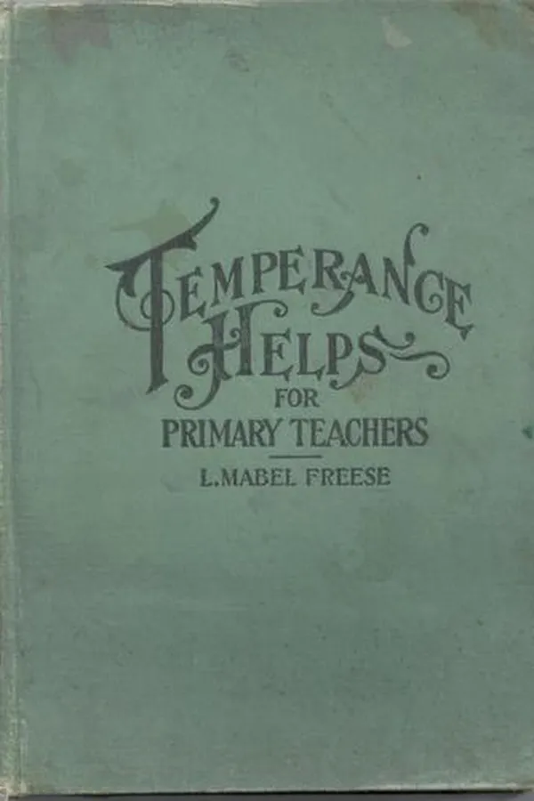 Capa de Temperance helps for primary teachers