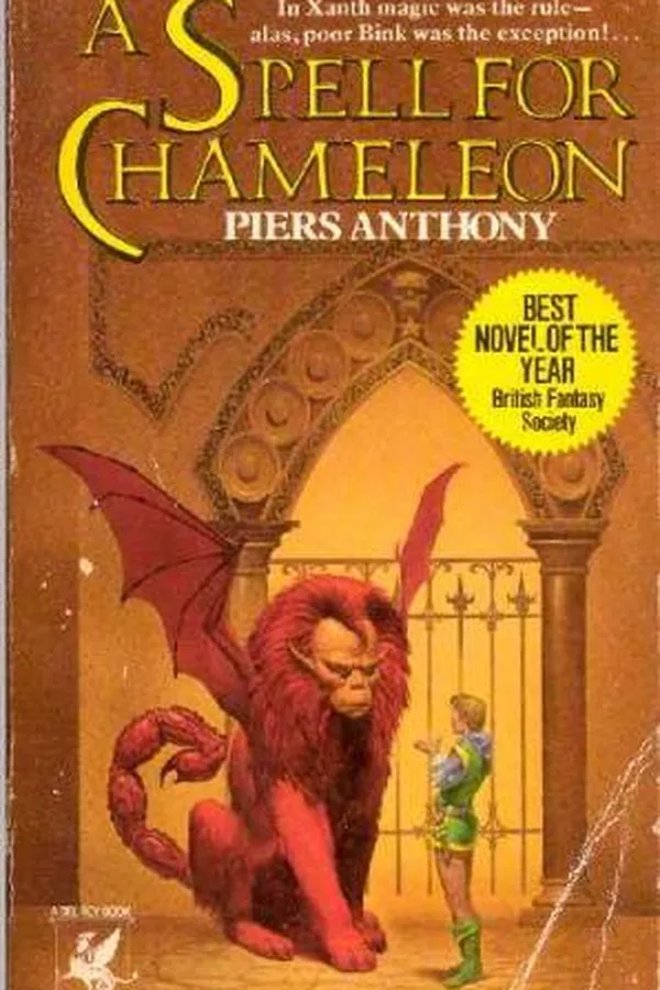 Capa de A Spell for Chameleon