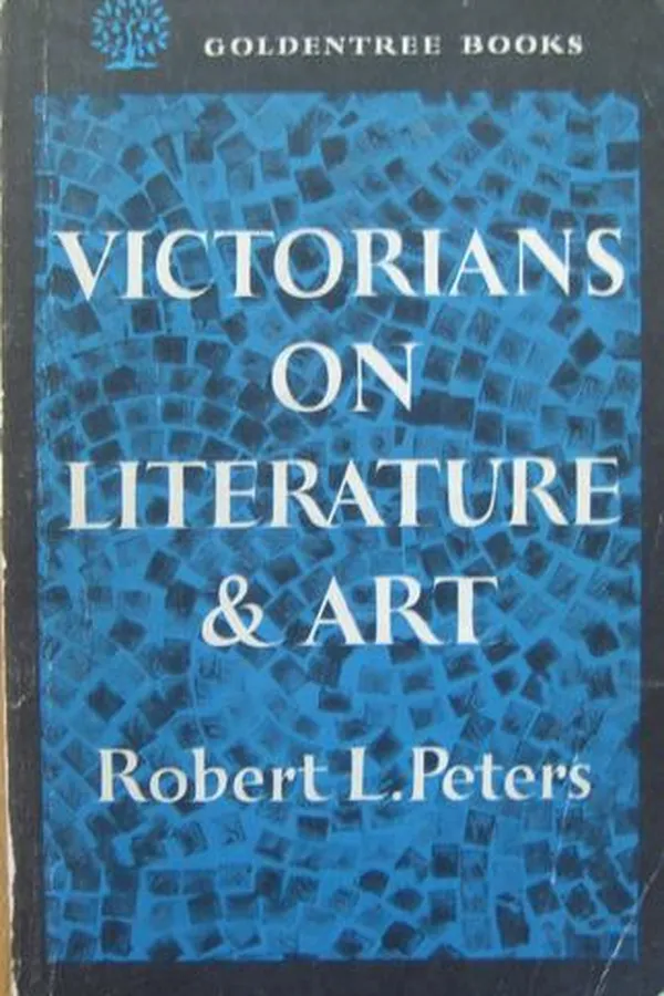 Capa de Victorians on literature and art