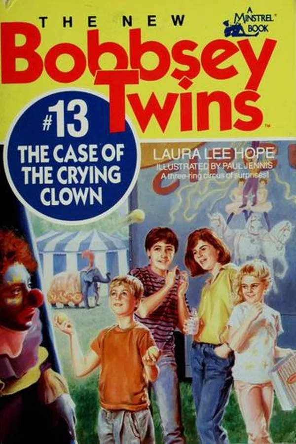 Capa de The CASE OF THE CRYING CLOWN NEW BOBBSEY TWINS #13