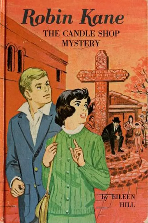 Capa de The candle shop mystery