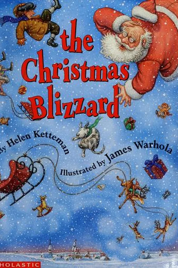 Capa de The Christmas blizzard