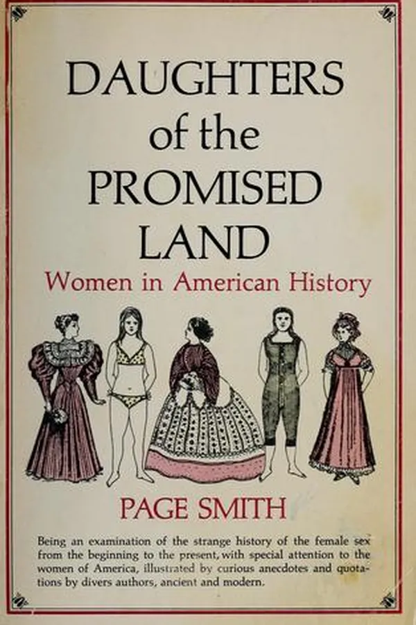 Capa de Daughters of the promised land, women in American history