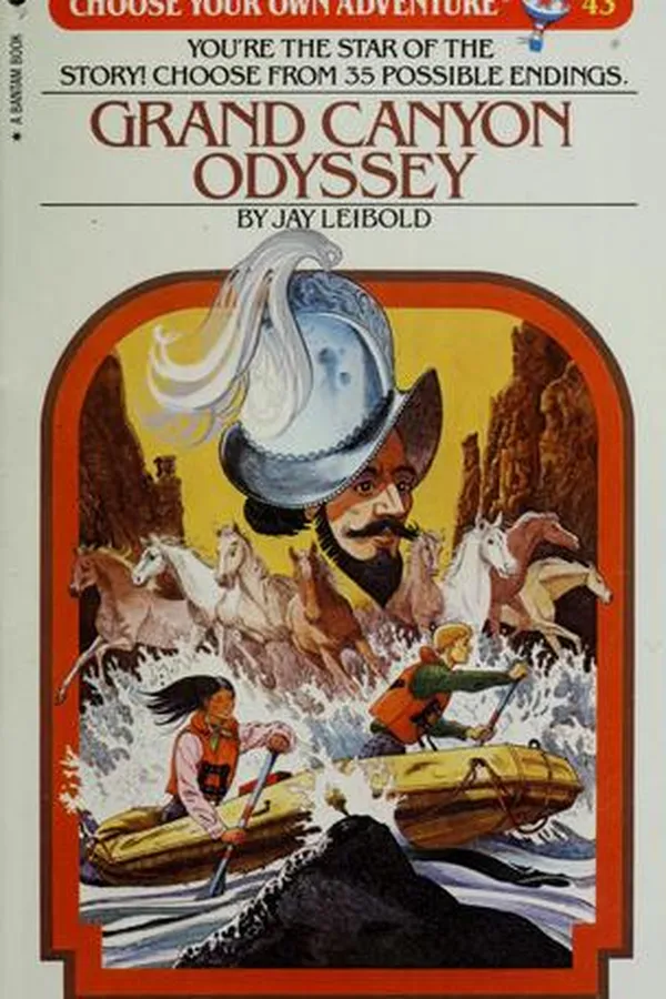 Capa de Choose Your Own Adventure - Grand Canyon Odyssey