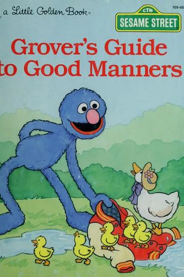Capa de Grover's guide to good manners