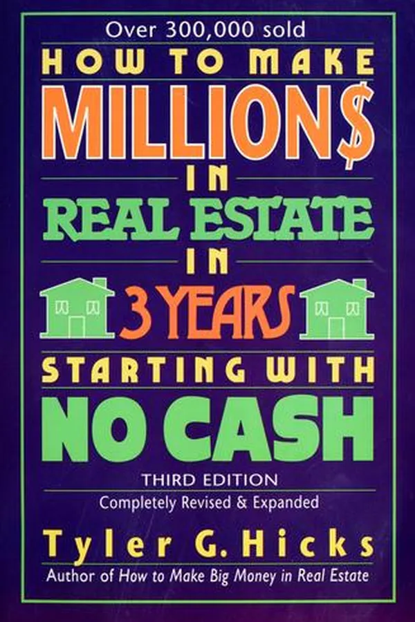 Capa de How to make millions in real estate in 3 years starting with no cash