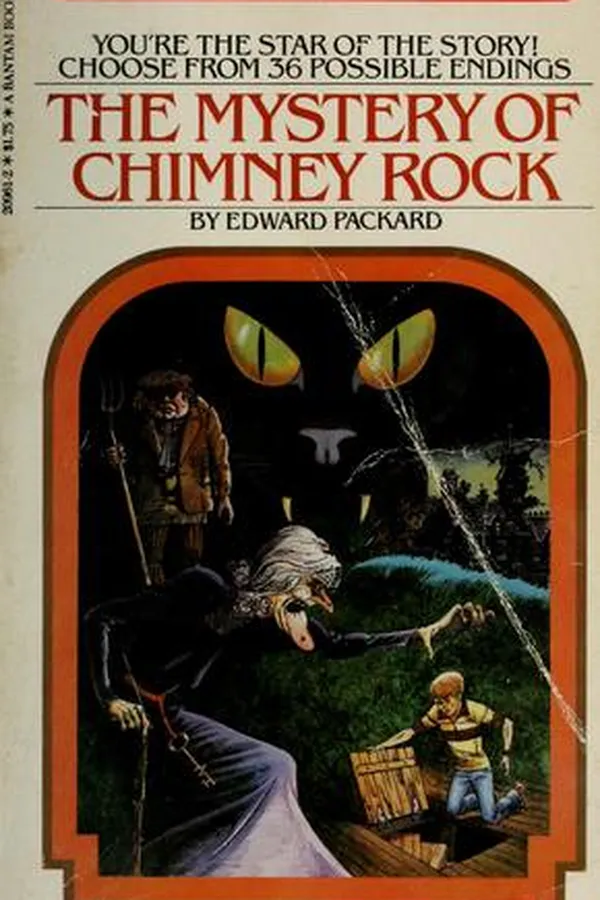 Capa de Choose Your Own Adventure - The Mystery of Chimney Rock