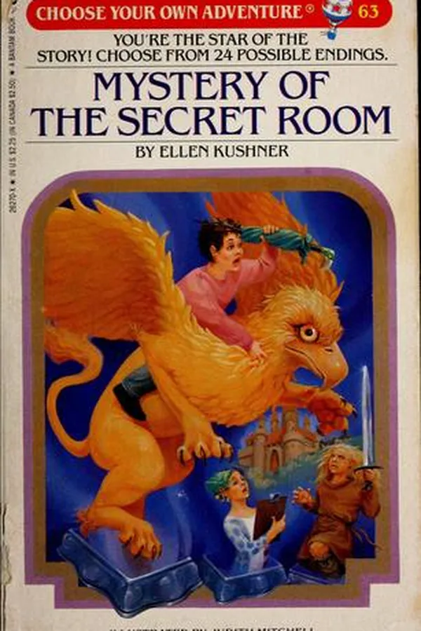 Capa de Choose Your Own Adventure - Mystery of the Secret Room