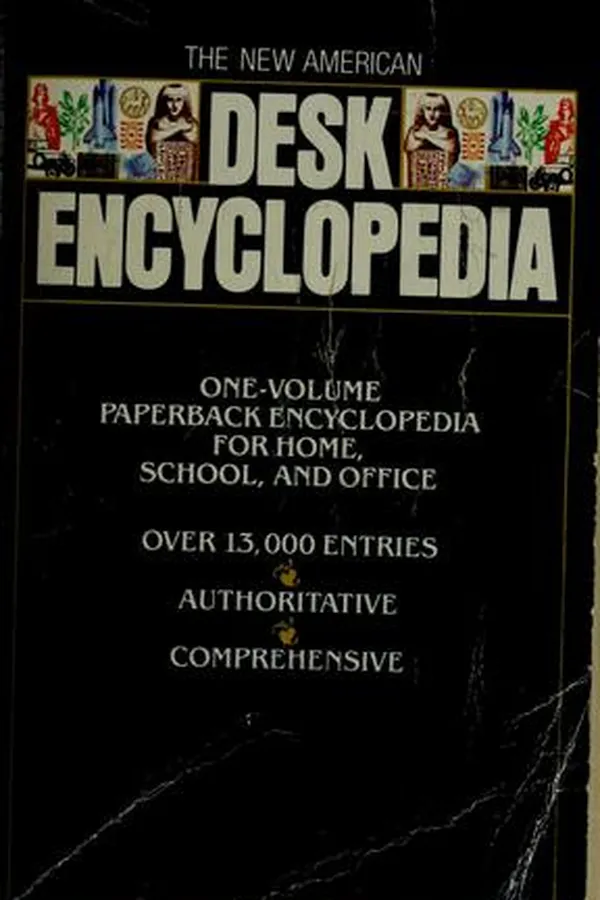 Capa de The New American desk encyclopedia.