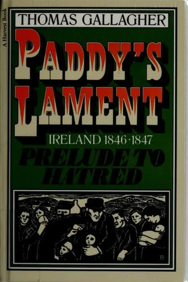Cover of Paddy's lament
