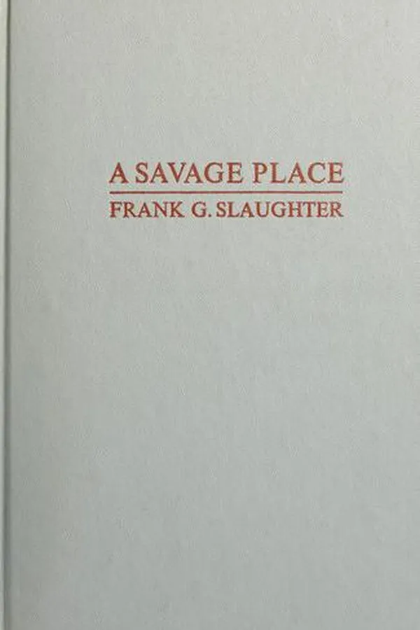 Capa de A savage place