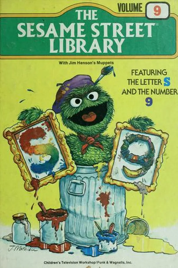 Capa de The Sesame Street Library Vol. 9 (S) with Jim Henson's Muppets