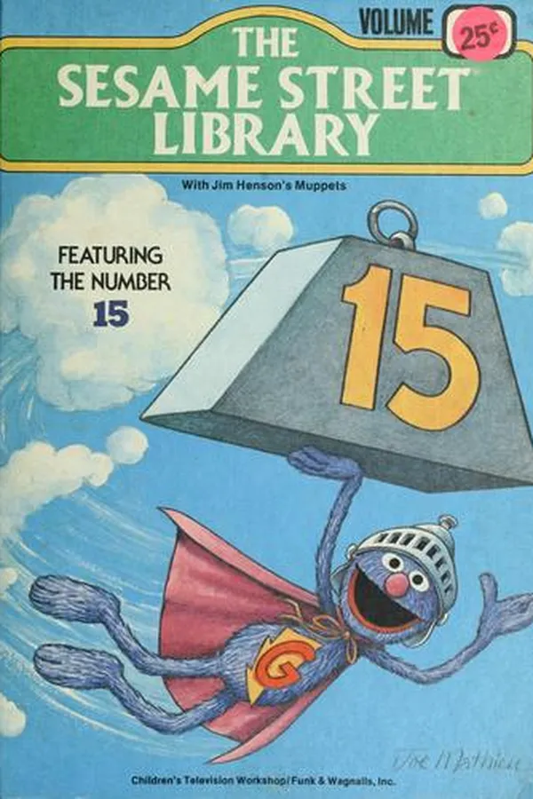 Capa de The Sesame Street Library Vol. 15 with Jim Henson's Muppets
