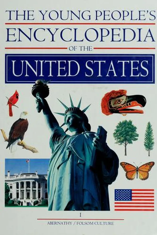 Capa de The Young people's encyclopedia of the United States.