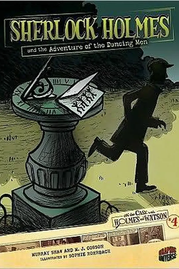 Capa de Sherlock Holmes and the adventure of the dancing men