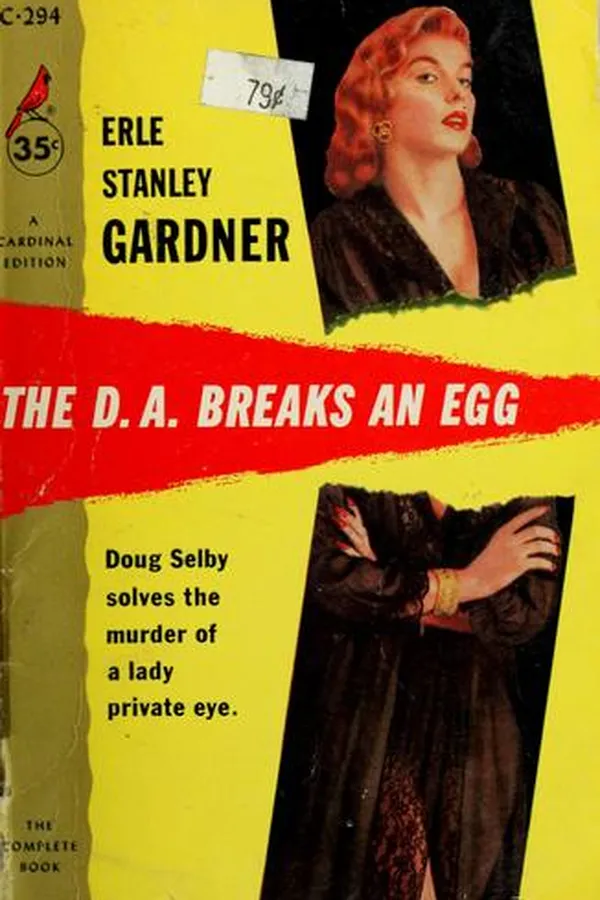 Cover of The D.A. breaks an egg