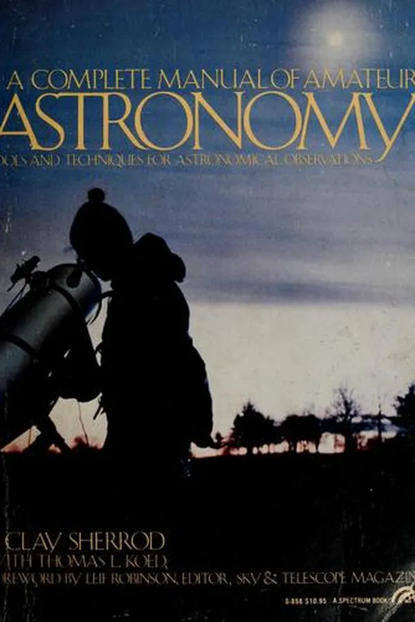 Capa de A Complete Manual of Amateur Astronomy