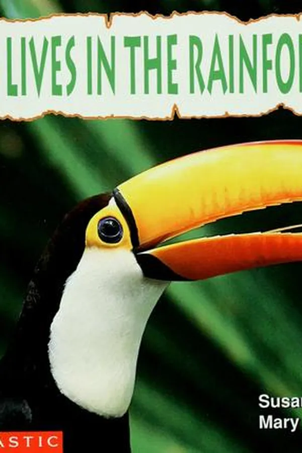 Capa de Who lives in the rainforest?