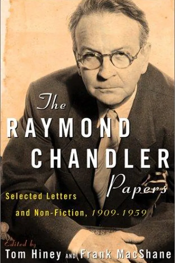 Capa de The  Raymond Chandler papers