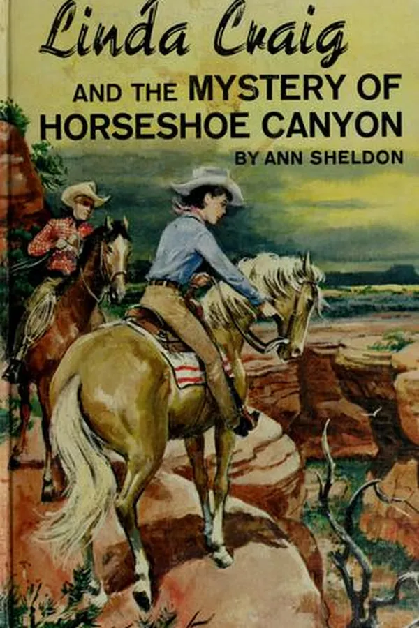 Capa de Linda Craig, the mystery of Horseshoe Canyon
