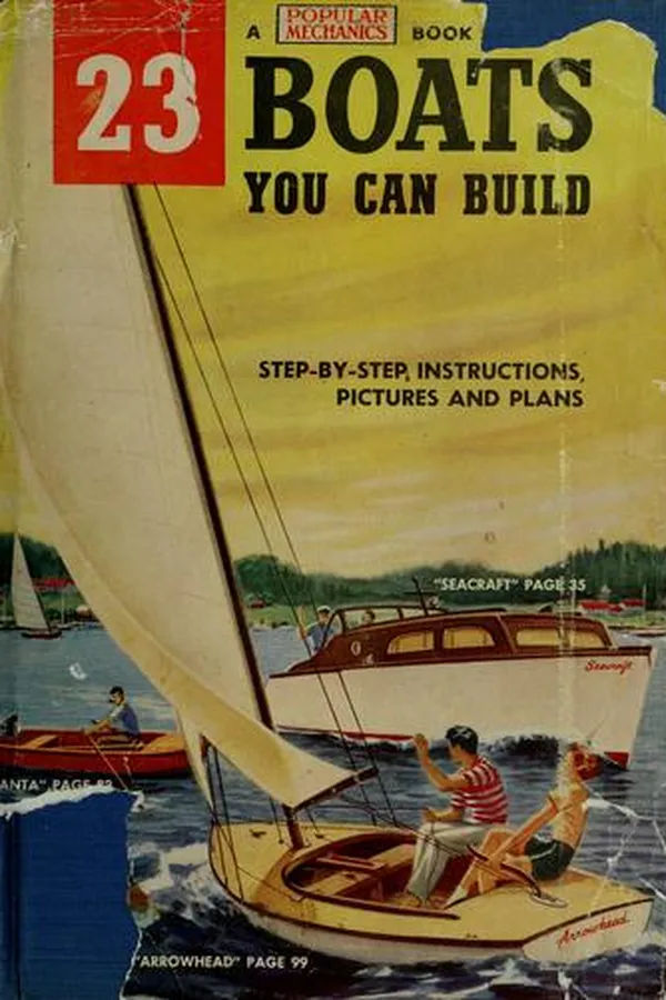 Capa de 23 boats you can build compiled  by the editors of Popular mechanics magazine
