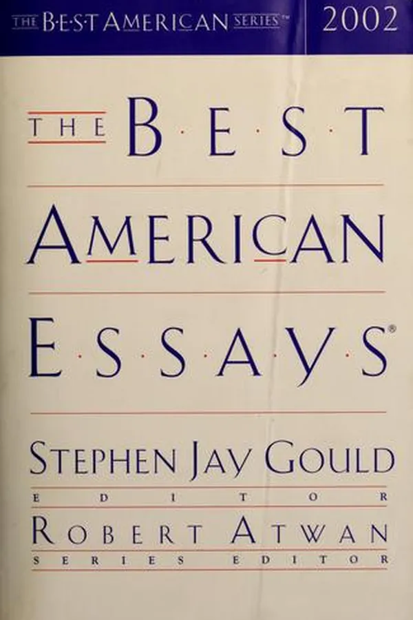Capa de The best American essays 2002