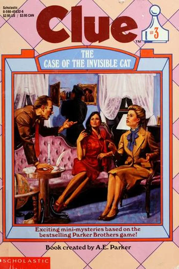 Capa de The Case of the Invisible Cat (Clue, #3)