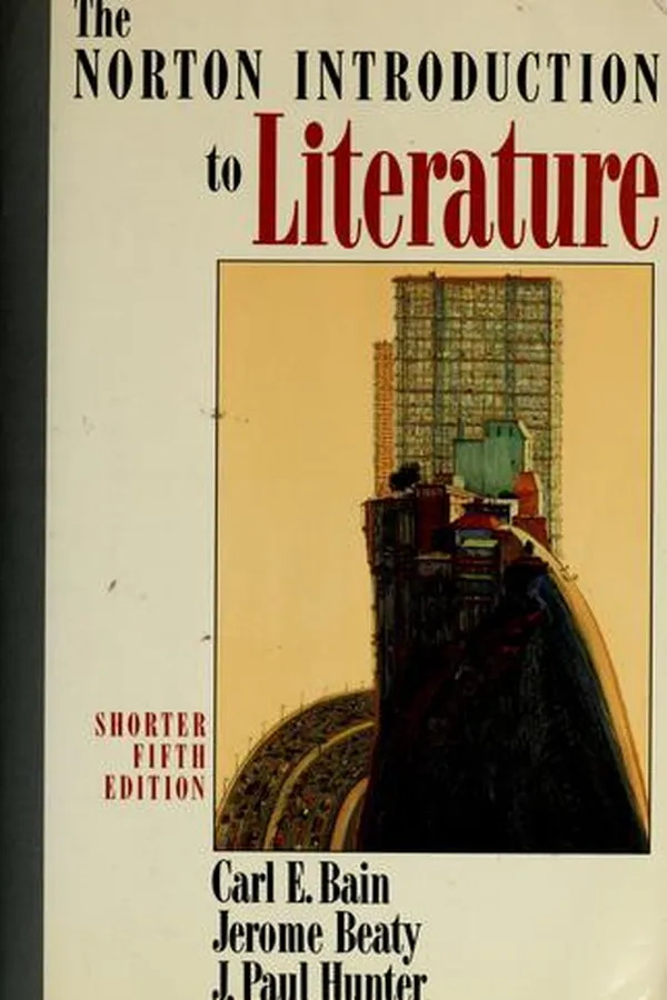 Capa de The Norton introduction to literature -- shorter fifth edition