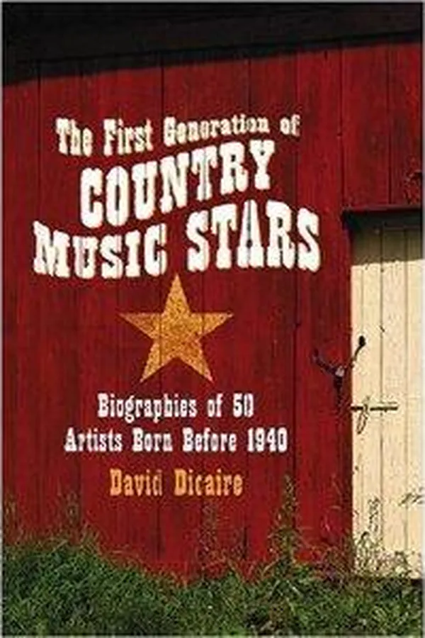 Capa de The first generation of country music stars