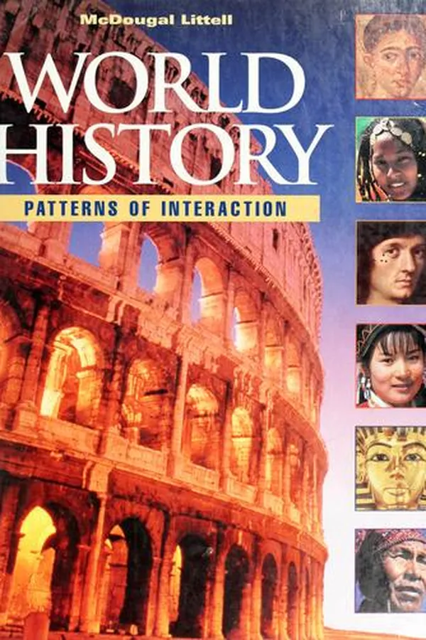 Capa de McDougal Littell world history