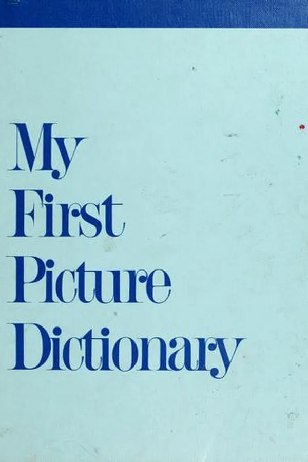Capa de My first picture dictionary