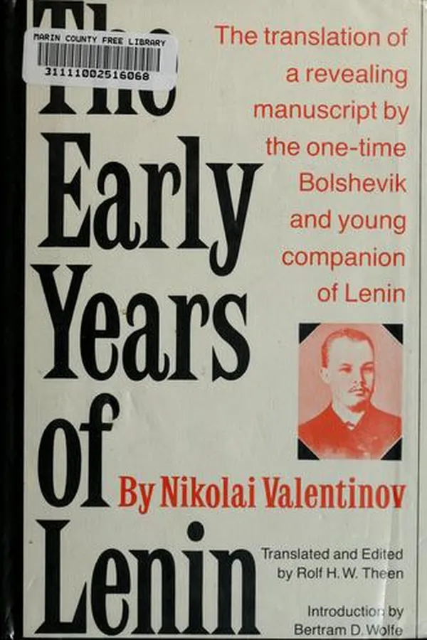 Capa de The early years of Lenin