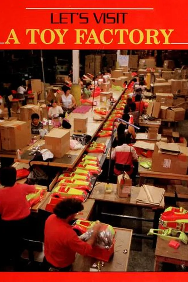 Capa de Let's visit a toy factory