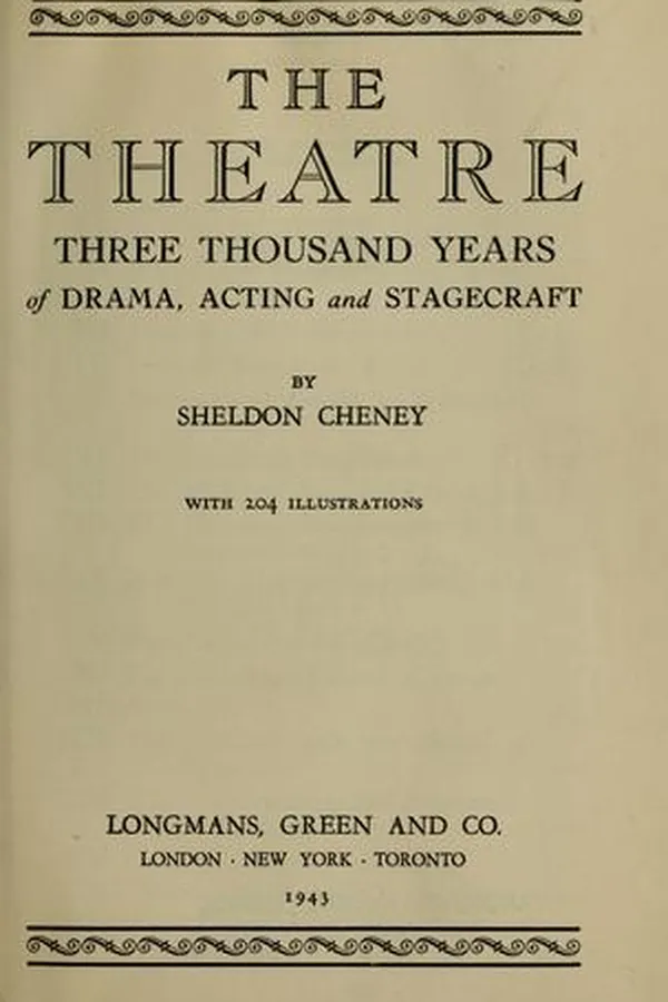 Capa de The theatre