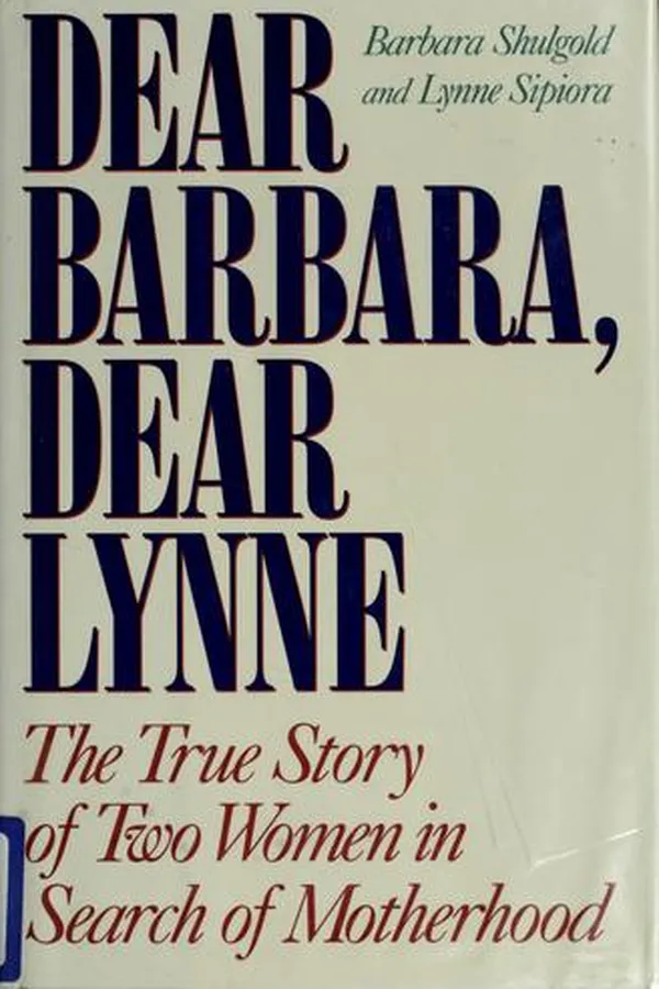Cover of Dear Barbara, dear Lynne