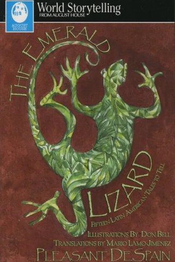 Capa de The emerald lizard