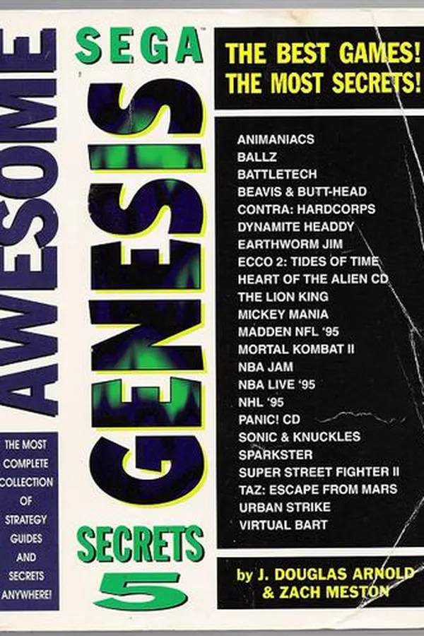 Cover of Awesome Sega Genesis Secrets 5