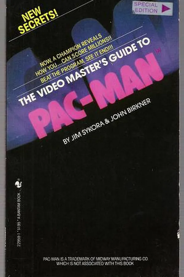 Capa de Video Masters Guide to Pac Man