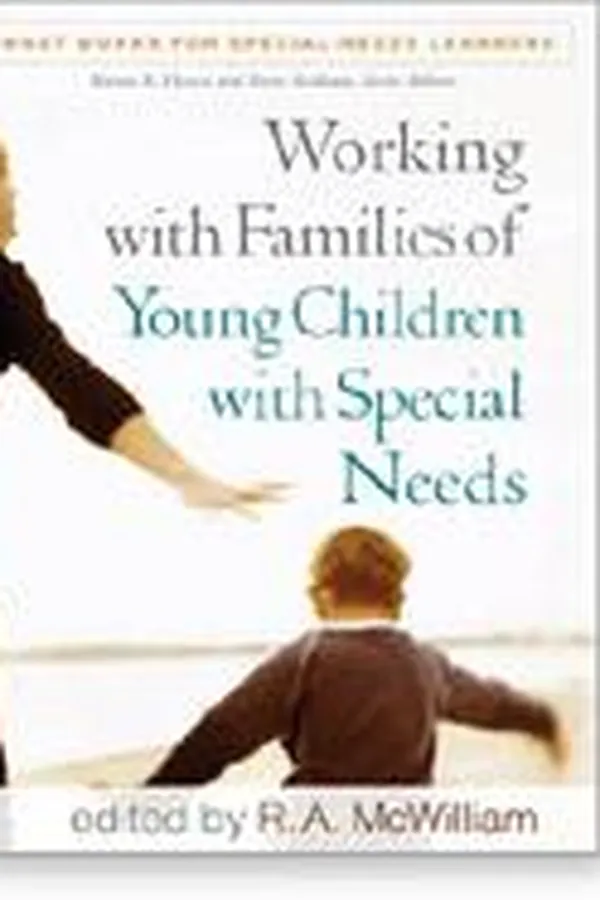 Capa de Working with families of young children with special needs