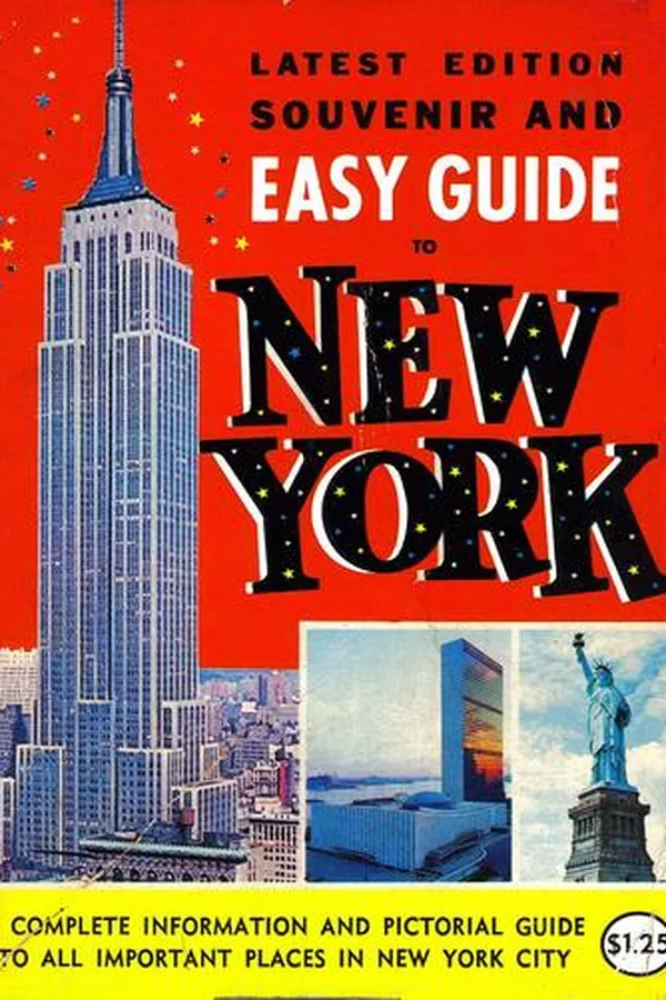 Capa de Souvenir and Easy Guide to New York