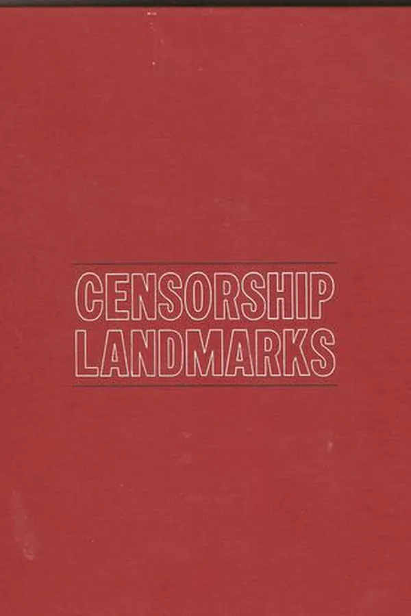 Capa de Censorship landmarks