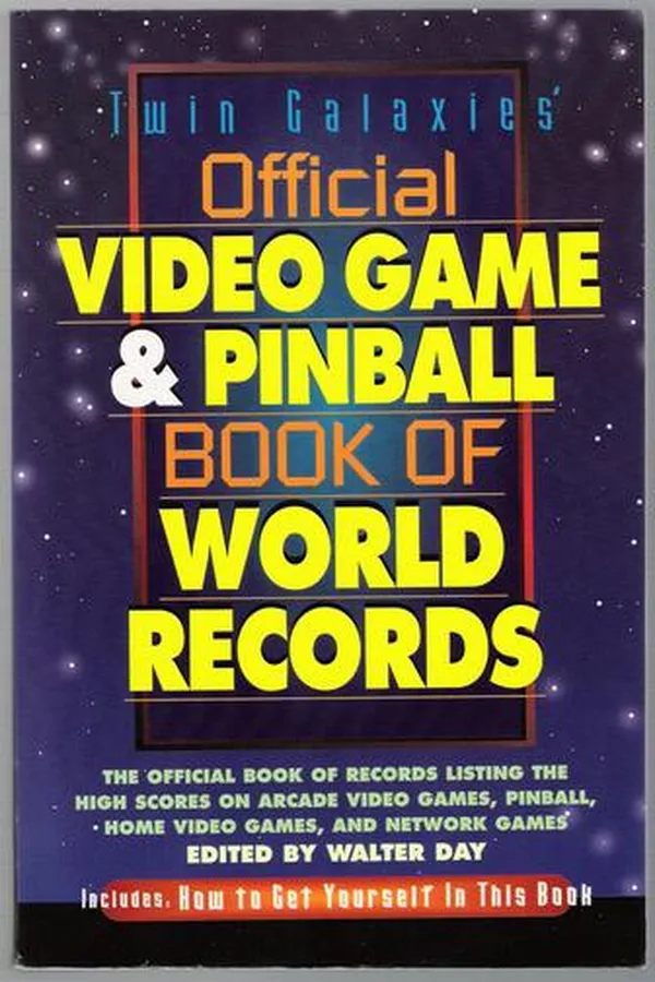Capa de Official Video Game & Pinball Book Of World Records