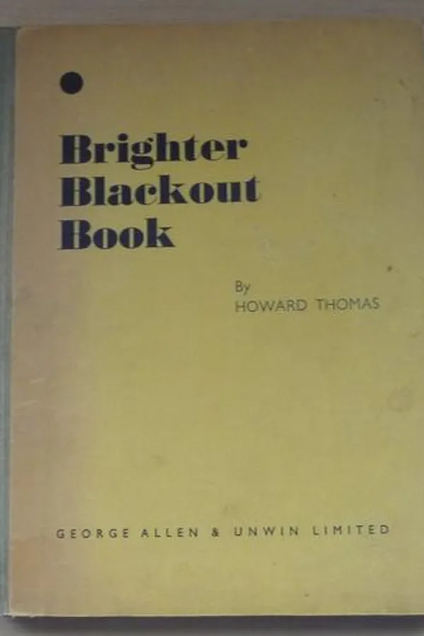 Capa de Brighter blackout book