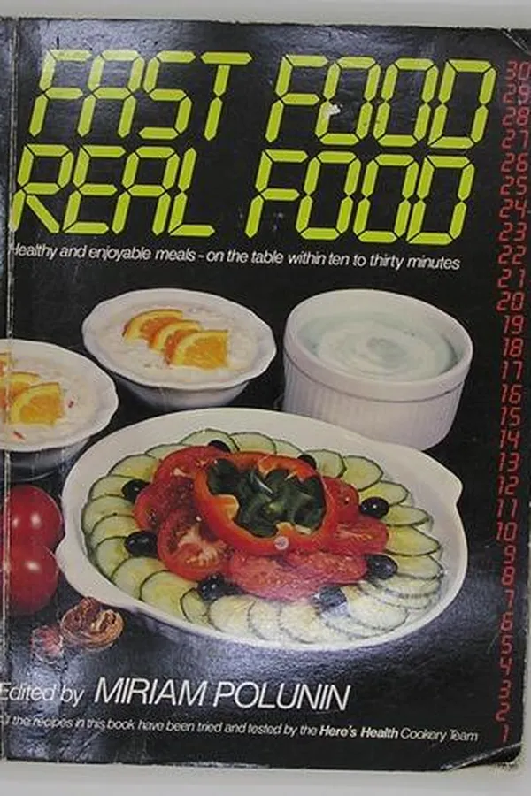 Capa de Fast food - real food