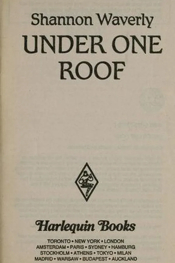 Capa de Under One Roof