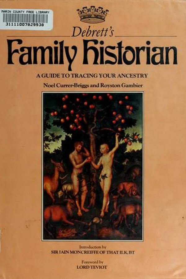 Capa de Debrett's family historian